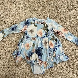 Posh peanut baby girl floral dress